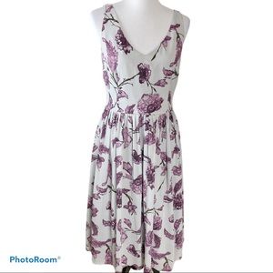 BB Dakota sleeveless floral sheath dress size 8